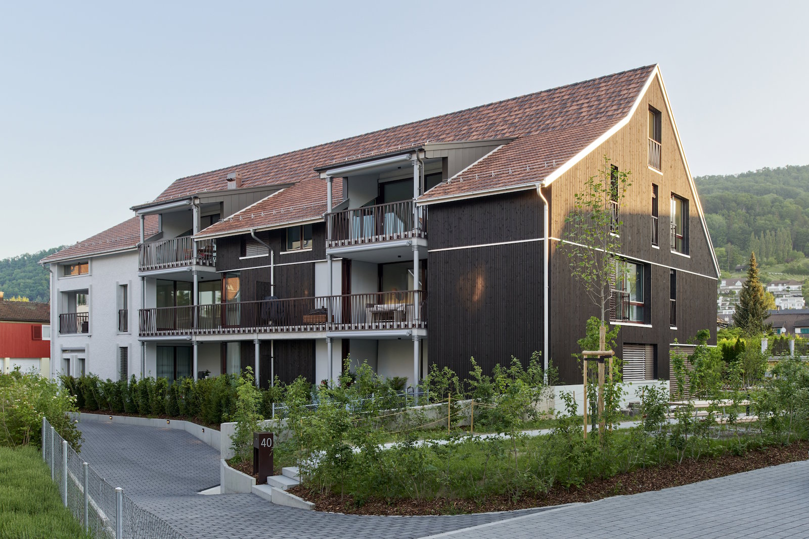 Aussenverkleidung aus Holz MHF