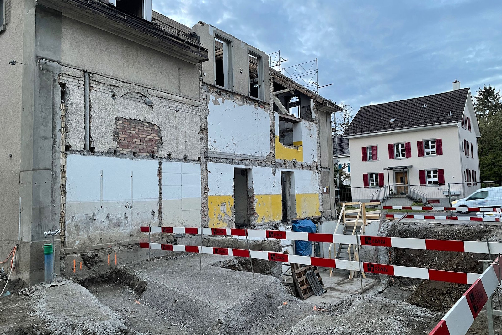 Musikschulhaus Kilchbergstrasse Abriss Anbau