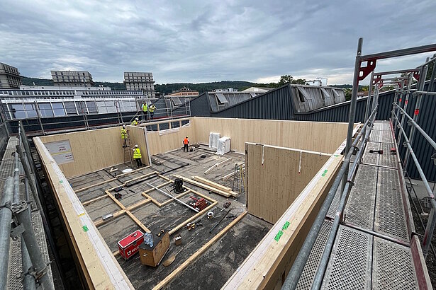 VBZ Aufstockung Sozialräume