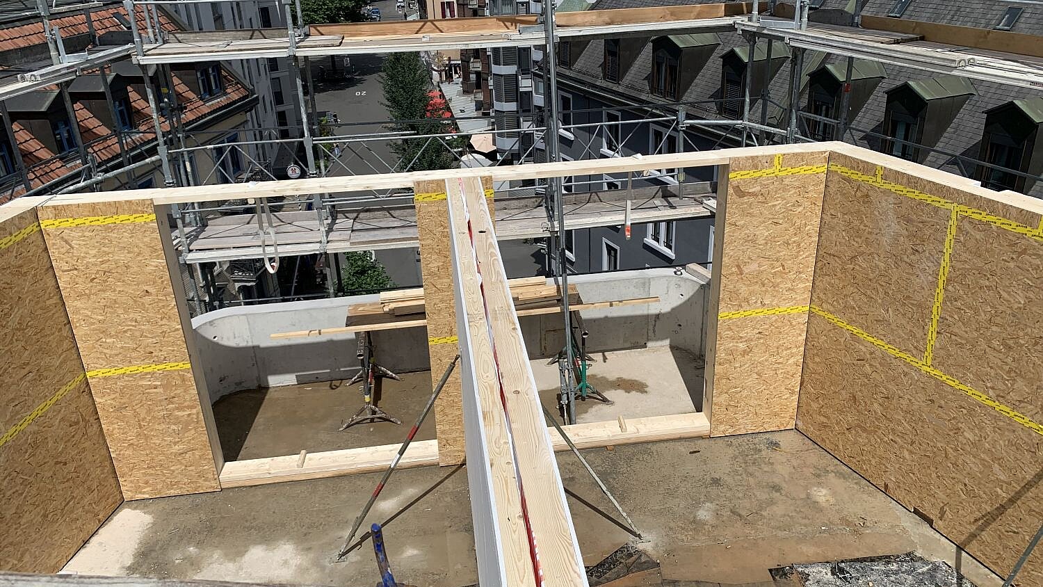 Aufstockung MFH, Müllerstrasse 92