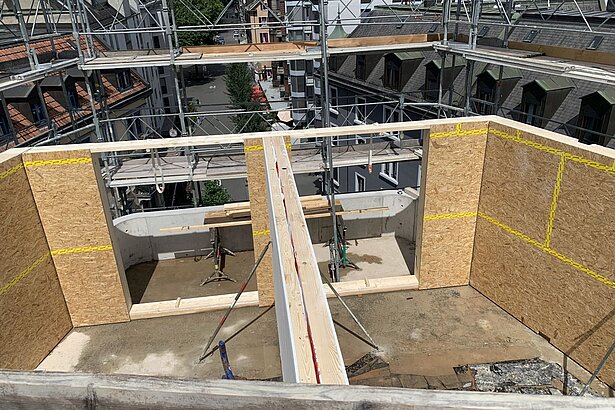 Aufstockung MFH, Müllerstrasse 92